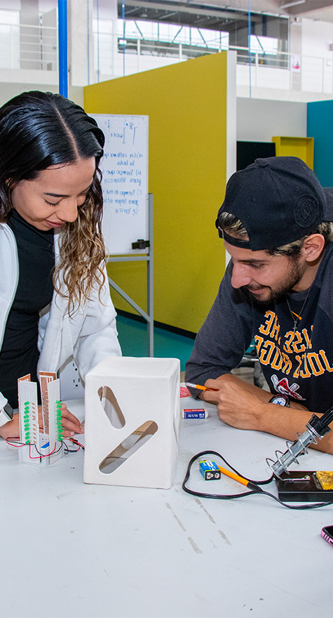 Alumnos con prototipo