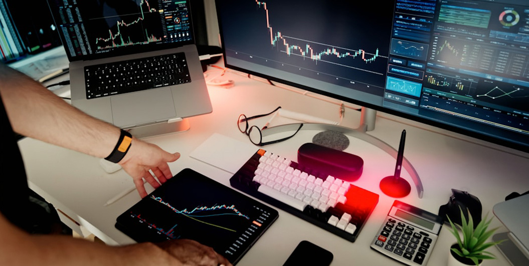 Computadora con datos