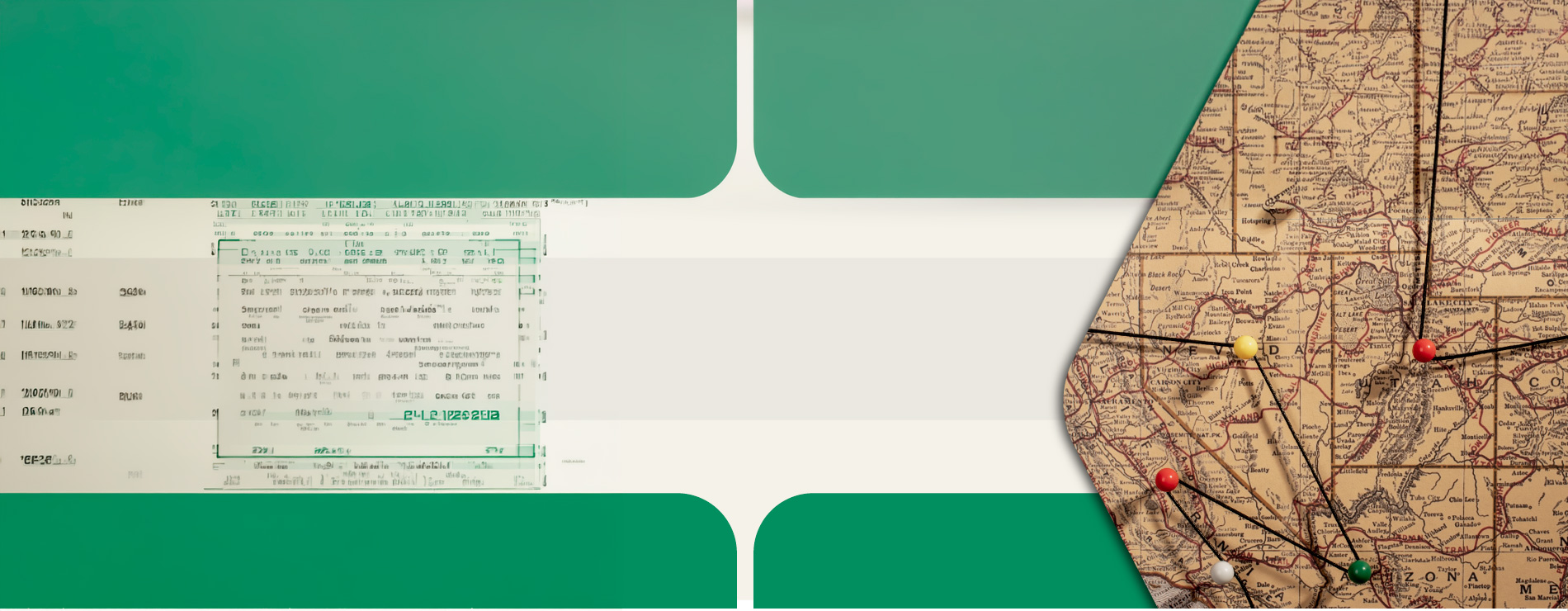 Mapa y verde