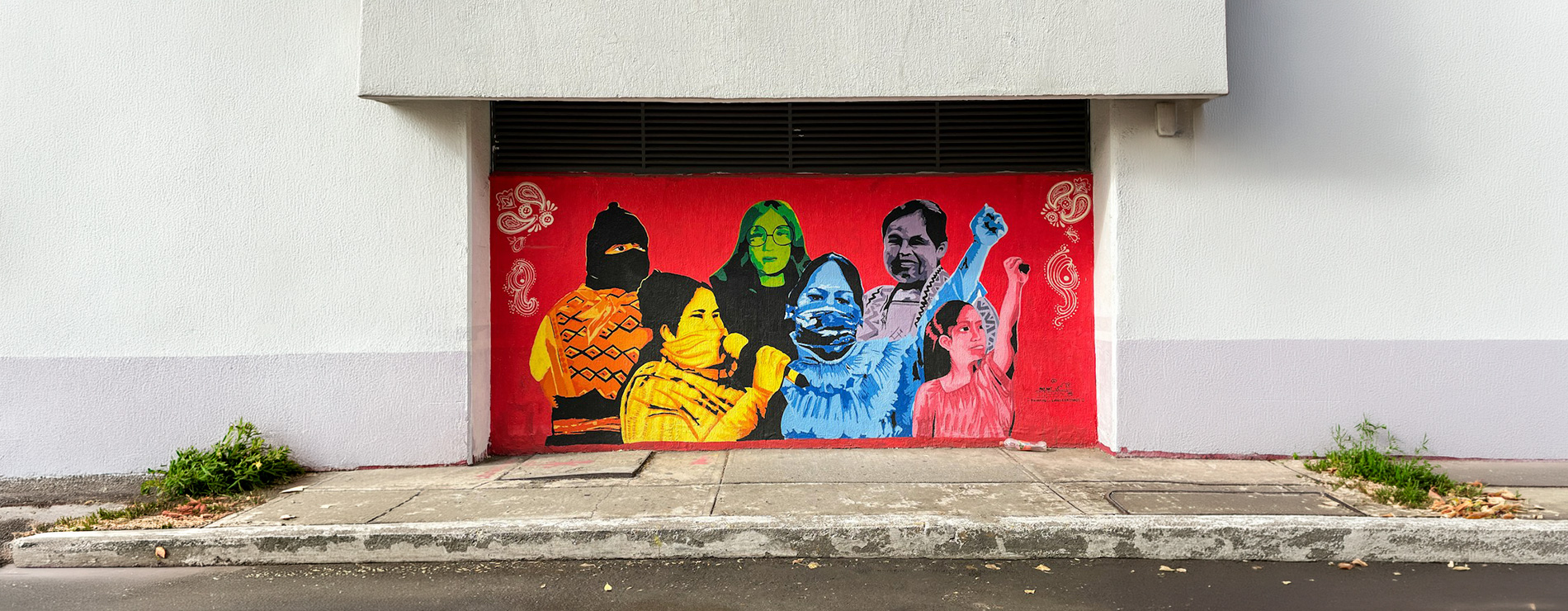 Graffiti en una pared