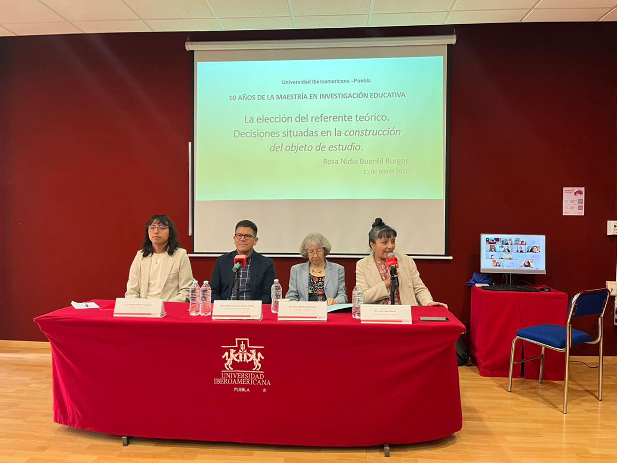 Conferencia Dra. Rosa Nidia Buenfil