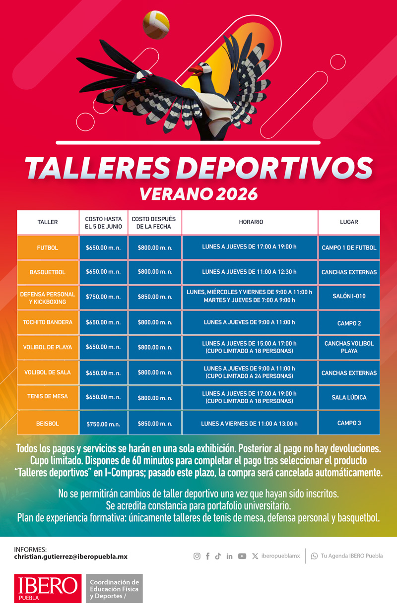 Talleres deportivos