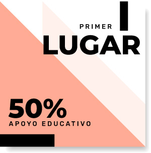 Primer lugar 50%