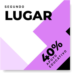 Segundo lugar 40%
