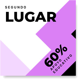 Segundo lugar 60%