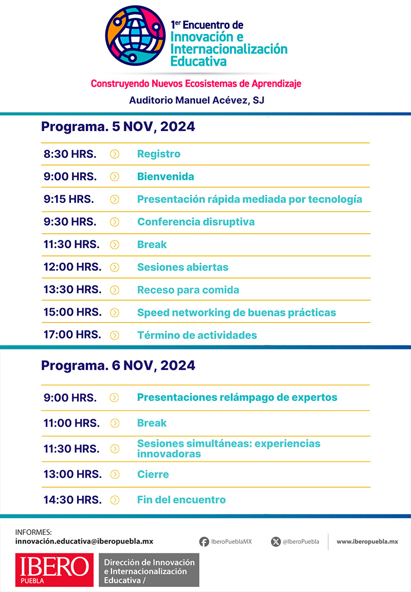 Programa del encuentro